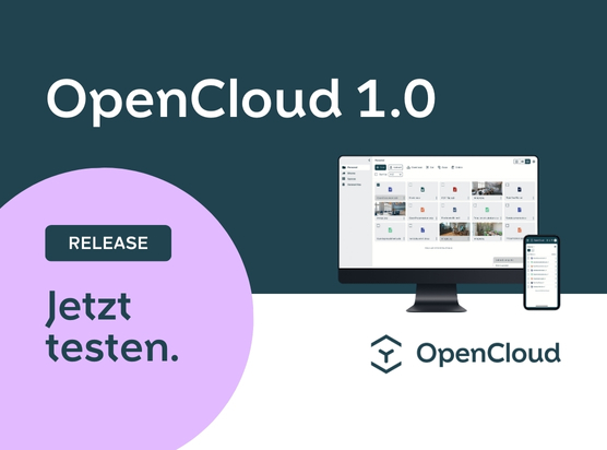 OpenCloud 1.0 ist verfügbar. Jetzt testen. 