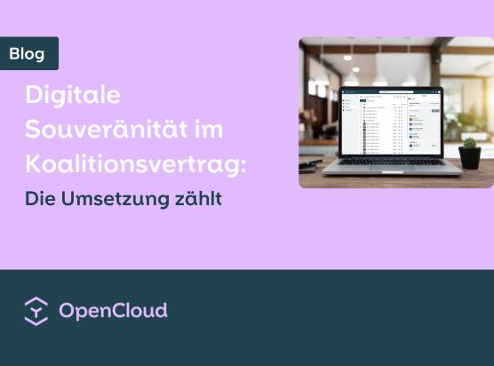 Digitale Souveränität im Koalitionsvertrag: Die Umsetzung zählt