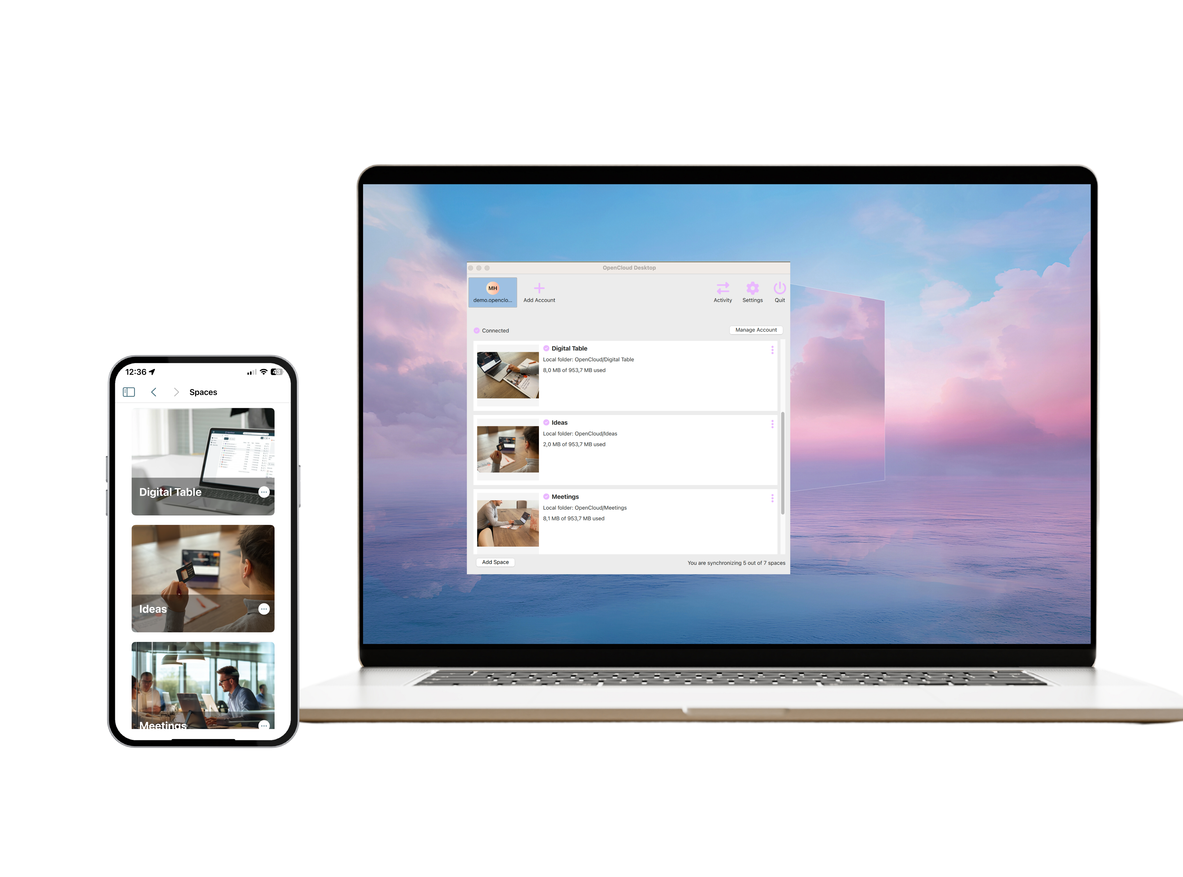 OpenCloud Desktop Client & Mobile Apps