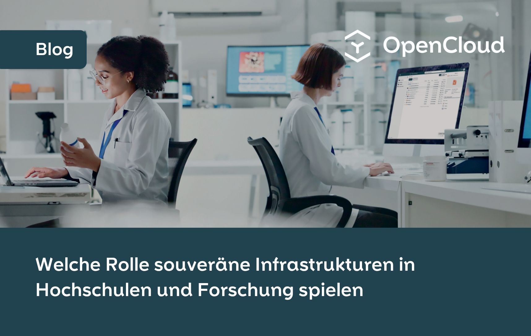 Welche Rolle souveräne Infrastrukturen in Hochschulen und Forschung spielen