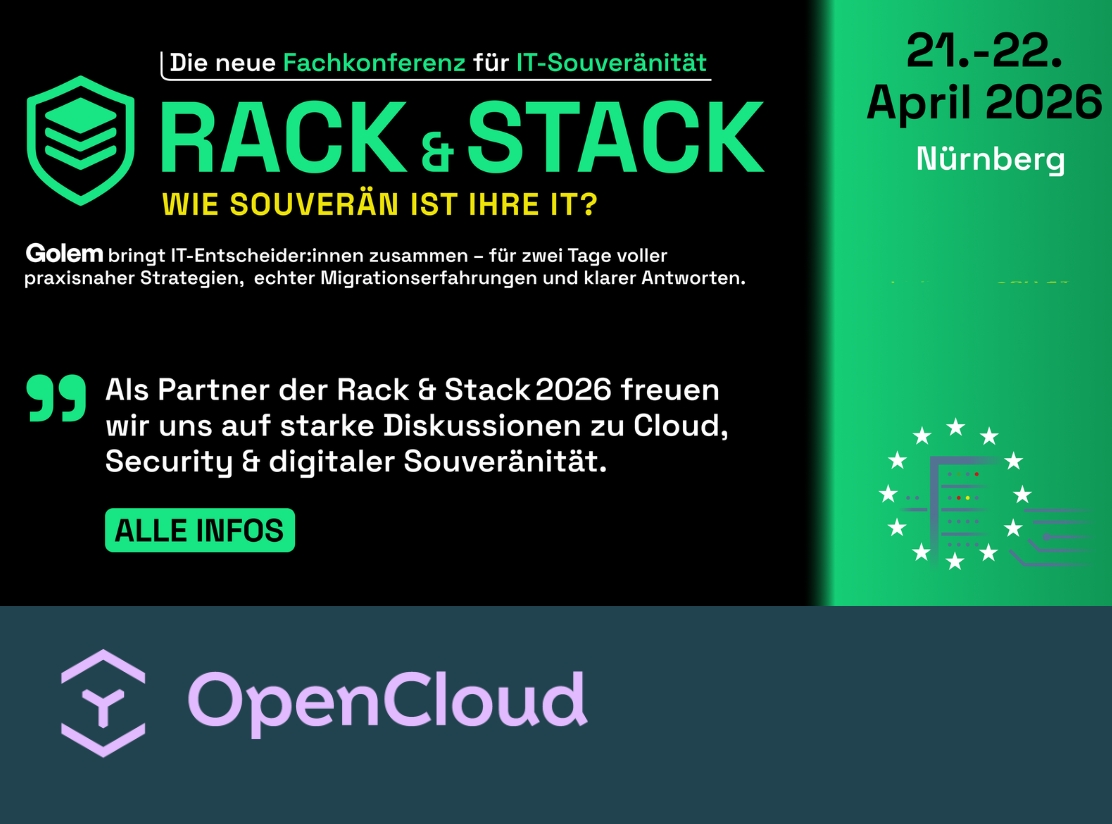 OpenCloud auf der Rack & Stack 2026