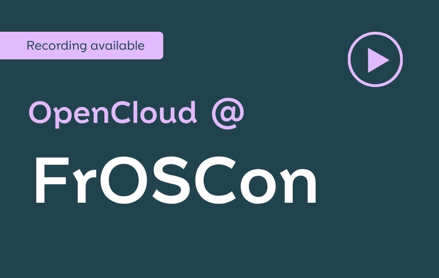 FrOSCon Recording