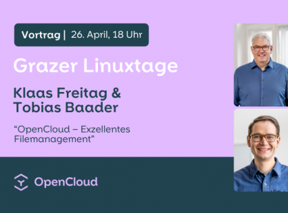 OpenCloud auf den Grazer Linuxtagen 2025