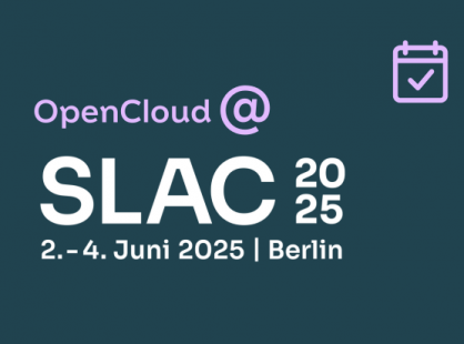 OpenCloud auf der SLAC 2025 in Berlin