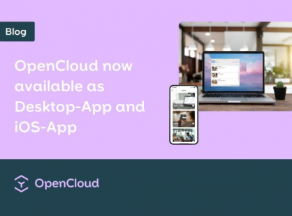 OpenCloud Desktop App and iOS App