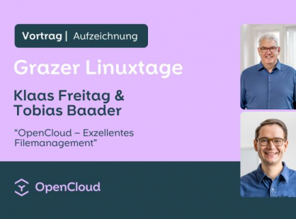 Auzeichnung Grazer Linux Tage