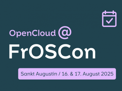 OpenCloud auf der FrOSCon