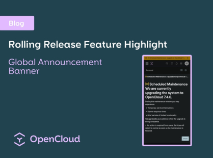 Rolling Release Feature Highlight