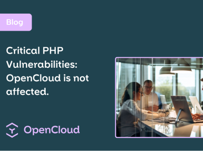 PHP-Vulnerabilities OpenCloud is not affected