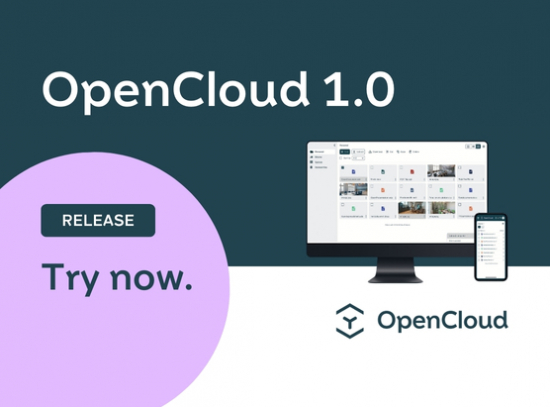 OpenCloud release 1.0 available. Try now.