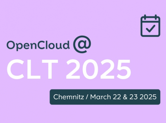 OpenCloud auf den Chemnitzer Linux-Tagen 2025