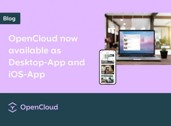 OpenCloud Desktop App and iOS App