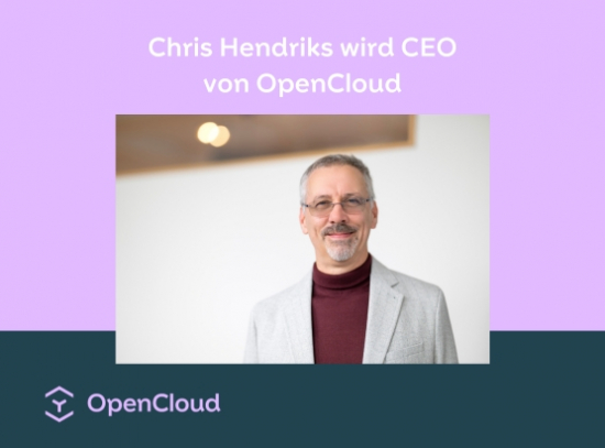 Chris Hendriks wird CEO von OpenCloud