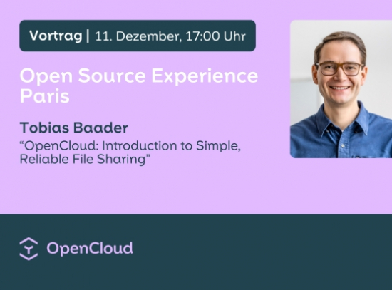 Open Source Experience Paris