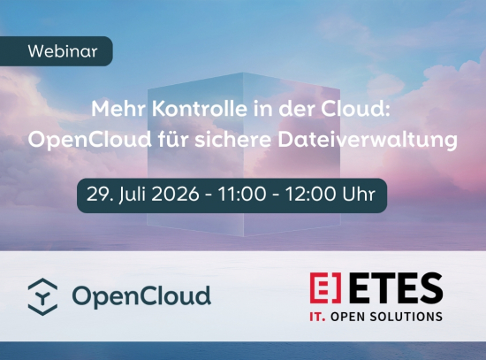 Webinar mit ETES
