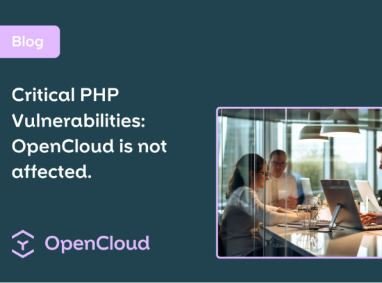 PHP-Vulnerabilities OpenCloud is not affected