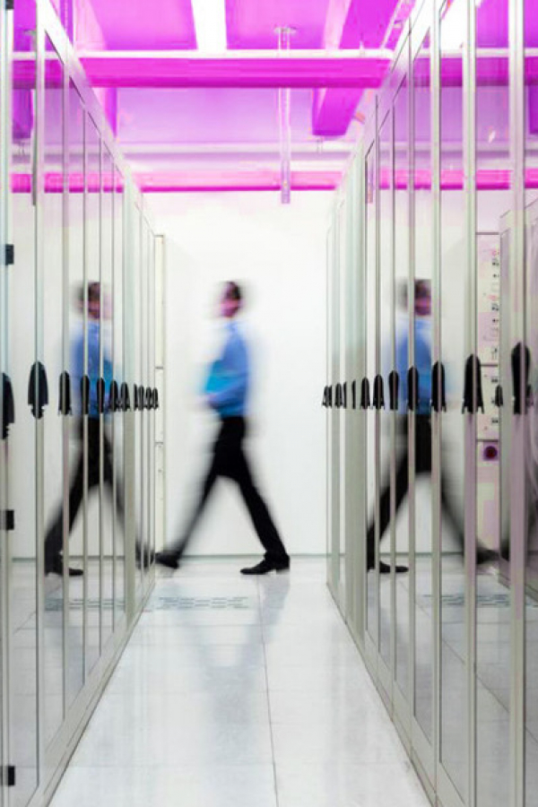 Hochleistungsserver von Cloud-Provider in Rechenzentrum 