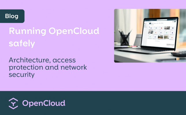 Running OpenCloud safely
