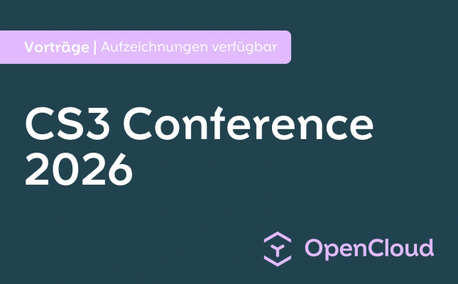 CS3 Aufzeichnungen 2026