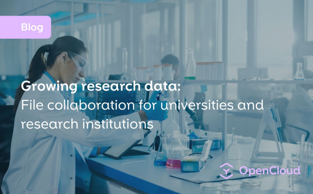 Growing research data